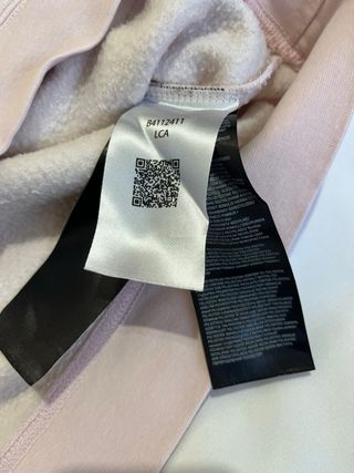 Sudadera Volcom rosa bebé bordada S