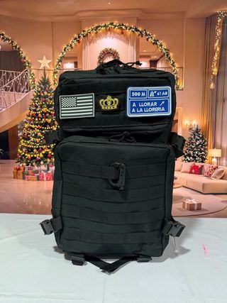 Mochila Táctica Militar Negra 50L Nueva