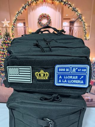 Mochila Táctica Militar Negra 50L Nueva