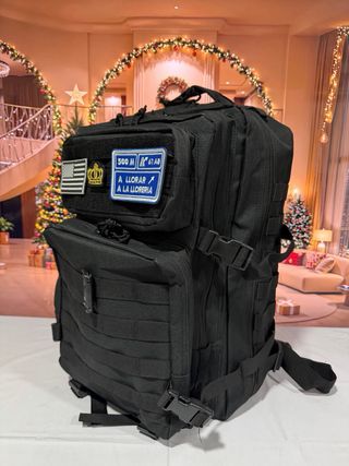 Mochila Táctica Militar Negra 50L Nueva