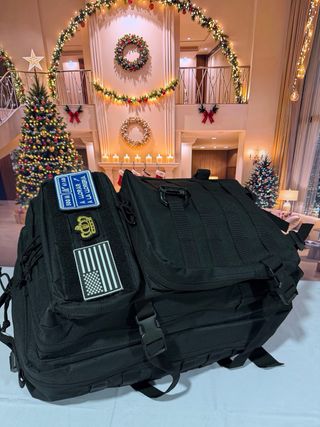 Mochila Táctica Militar Negra 50L Nueva