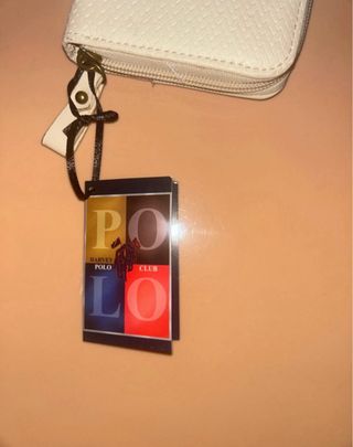 Portafoglio Harvey Miller Polo Club Bianco