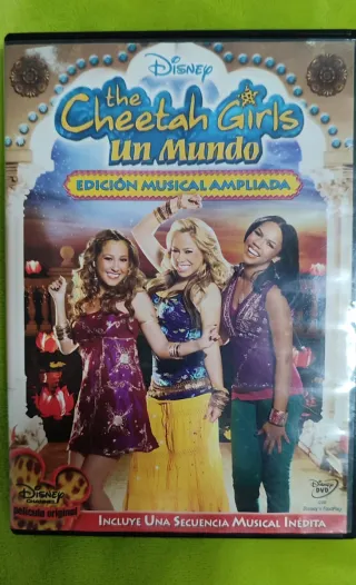 PELÍCULA DISNEY EN DVD     THE CHEETAH GIRLS