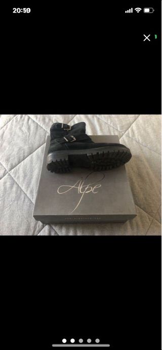 Botines Alpe negros en perfecto estado