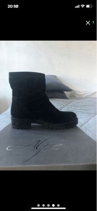 Botines Alpe negros en perfecto estado