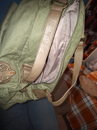 Bolso caqui MISAKO