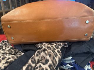 Bolso Loewe Marrón Piel.