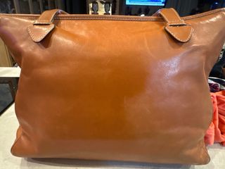 Bolso Loewe Marrón Piel.