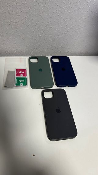 iPhone 13 128GB negro con fundas de appley cristal