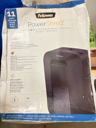 Trituradora Fellowes PowerShred LX70
