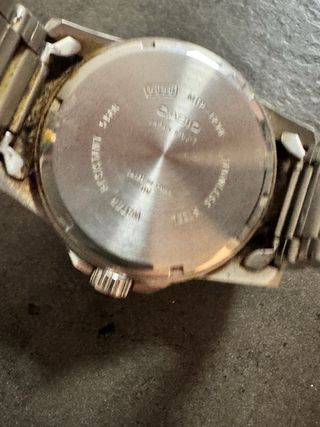 Reloj Casio Azul y Plateado