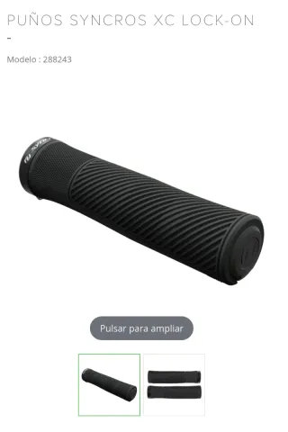 Puños Syncros XC Lock-On Negros