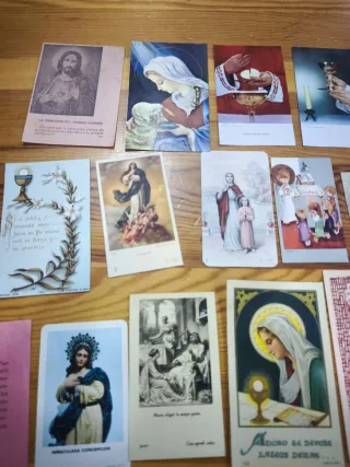 Estampas religiosas antiguas y más