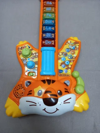 Chitarra Giocattolo Musicale Arancione