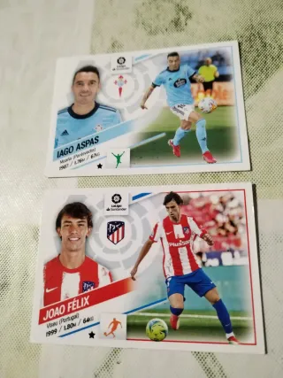 Lote 303 Cromos Liga Fútbol Santander 22-23