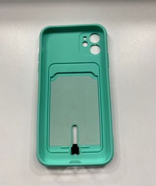 Funda iPhone 11 Azul con Tarjetero