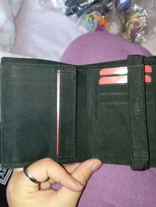Cartera de piel hombre