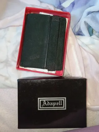 Cartera de piel hombre