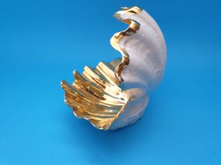 orologio a conchiglia vintage. Misure 21x23 cm.