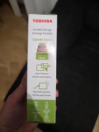 Disco Duro Externo Toshiba Canvio Basics 1TB