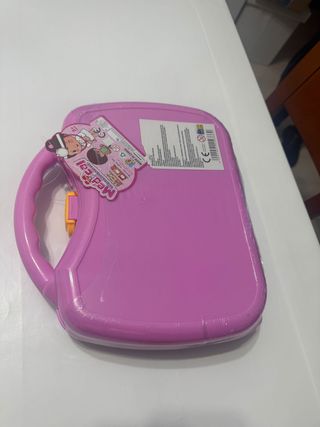 Maletín médico de juguete rosa