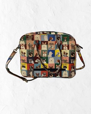 Bolso Parfois estampado perros multicolor