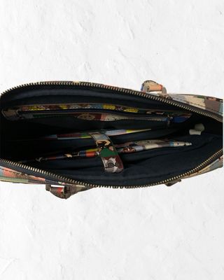 Bolso Parfois estampado perros multicolor