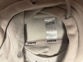 Sudadera Beige Decathlon Mujer con capucha