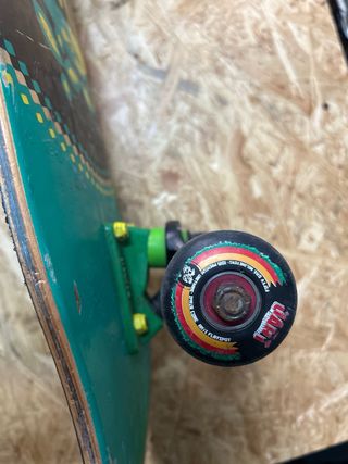 Skate Hábitat con diseño calavera