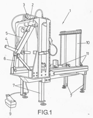 Bancada para enderezar chasis de moto