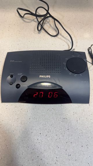 Radio despertador Philips NUEVO
