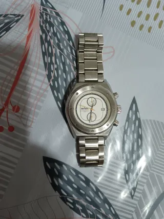 Reloj Axcent of Scandinavia Plata Blanco