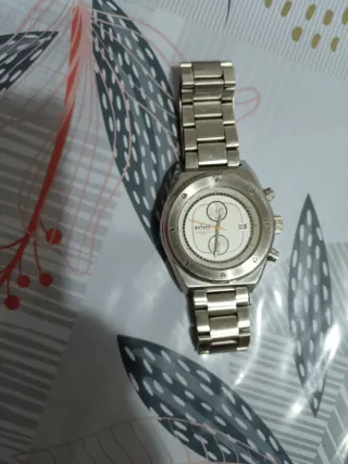 Reloj Axcent of Scandinavia Plata Blanco