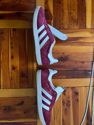 Adidas Gazelle Granate Talla 41 1/3