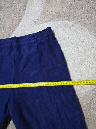 Pantaloni blu Y2K