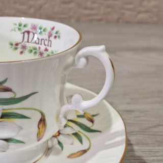 Tazza da Tè e Piattino Elizabethan Staffordshire