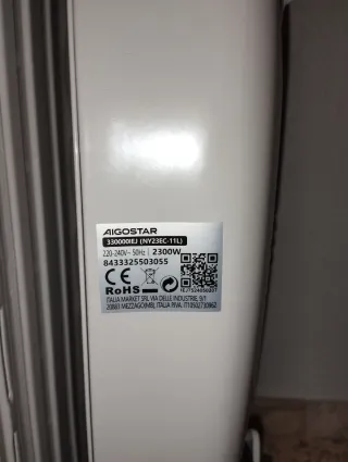 Radiador Aigostar Blanco