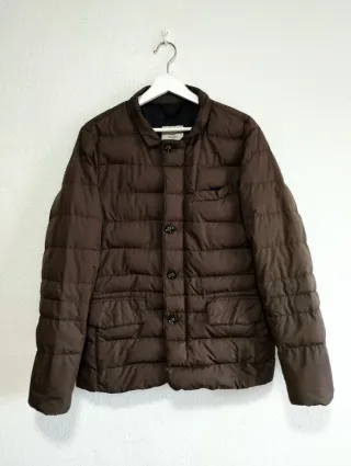 Chaqueta acolchada Mango marrón