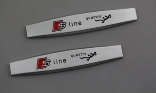 EMBLEMAS LOGO MATE AUDI SLINE LAGARTO