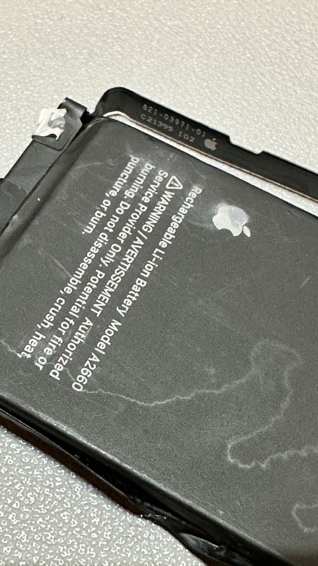 Batteria iPhone 13 mini - 83%. Originale Apple 