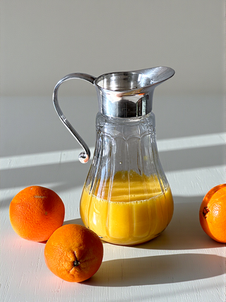 Decantatore in cristallo vintage raro