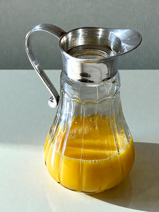 Decantatore in cristallo vintage raro