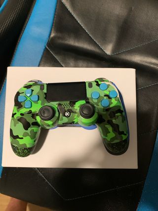 Mando PS4 Xcontroller Camuflaje Verde