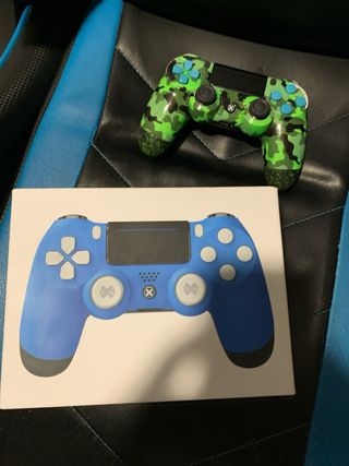 Mando PS4 Xcontroller Camuflaje Verde