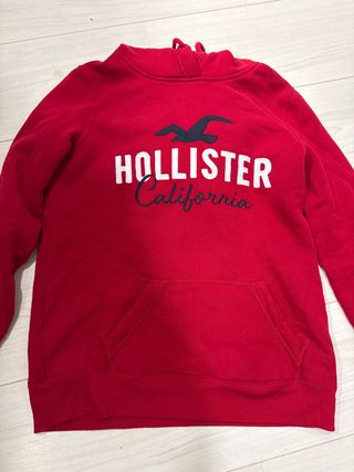 Sudadera Hollister Roja