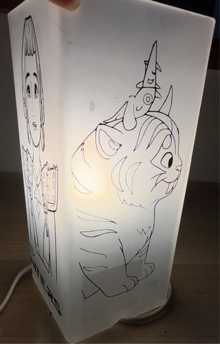 Lámpara Kpop Demon Hunters Personalizada pocas uni