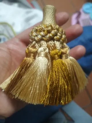 Borla Flavia J Dorado Ocre Crudo Beige