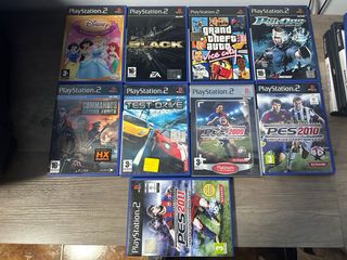 9 Juegos PS2 Pal Italia Multilenguaje