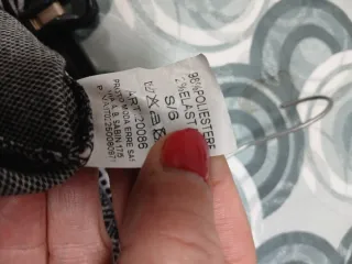 2 pantaloni donna palazzo tg S