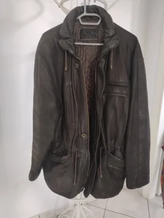 Giubbotto Vera Pelle Made in Italy Uomo
